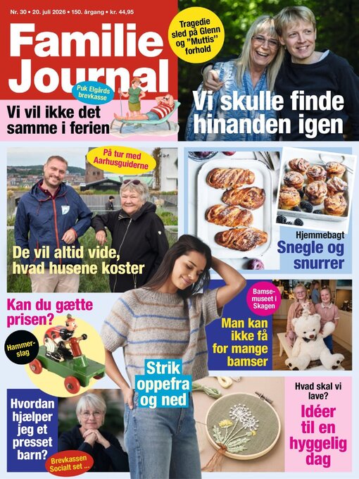 Cover image for Familie Journal DK